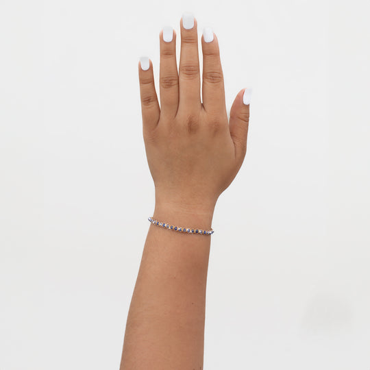Midnight Sky Beaded String Bracelet
