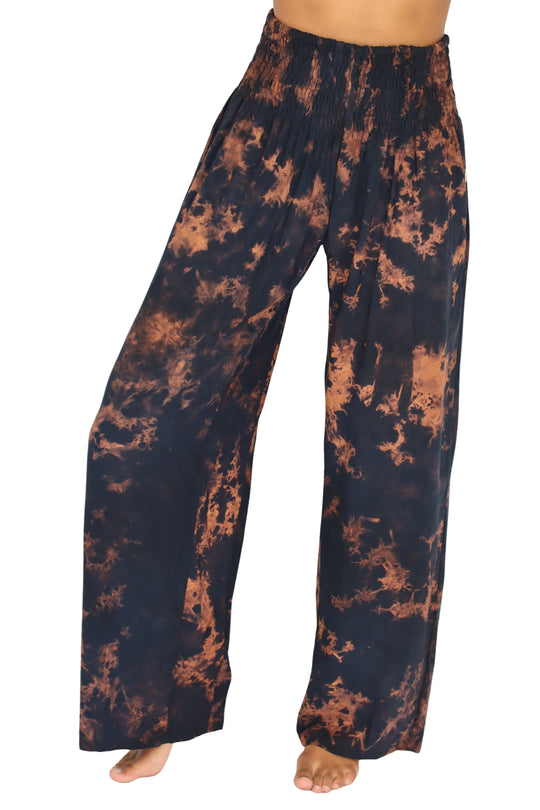 Black Carmel Tie Dye