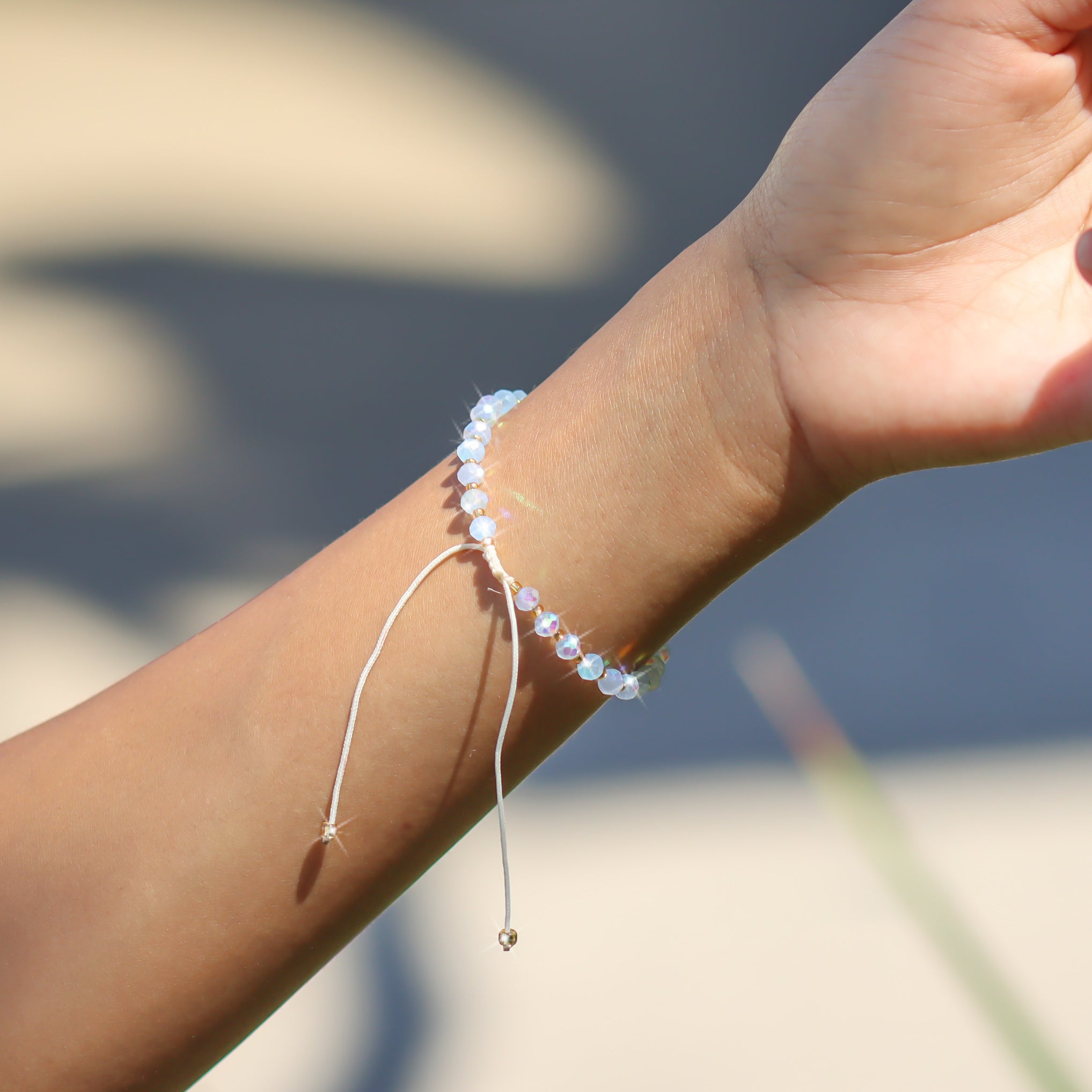 Starry Sea Beaded String Bracelet