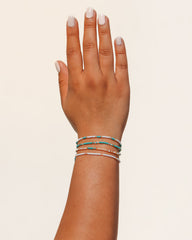 Golden Sands Beaded String Bracelet