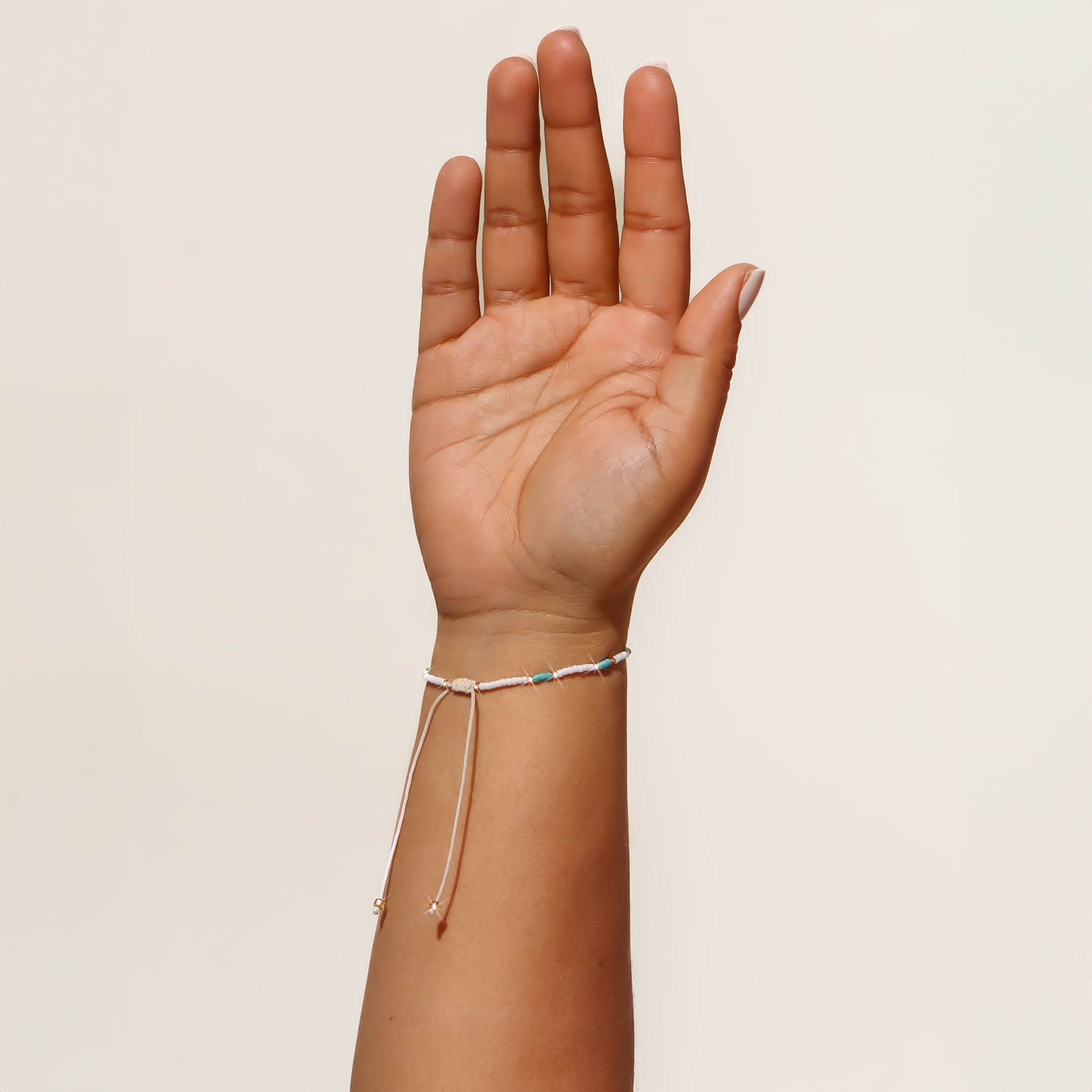 Island Glow Beaded String Bracelet