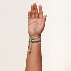 Ocean Pearl Beaded String Bracelet