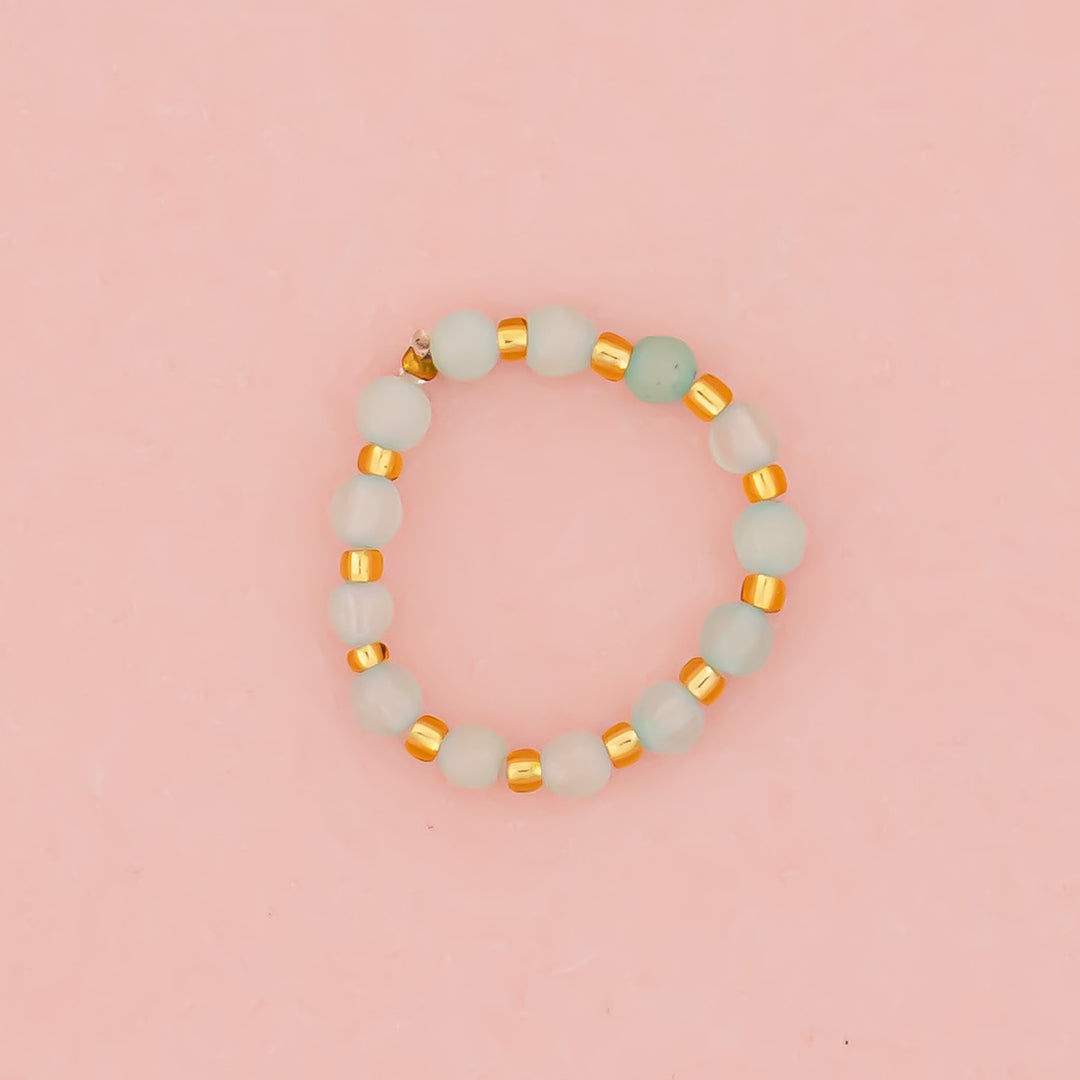 Crystal Beaded Rings