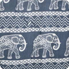 confidence of elephants gray