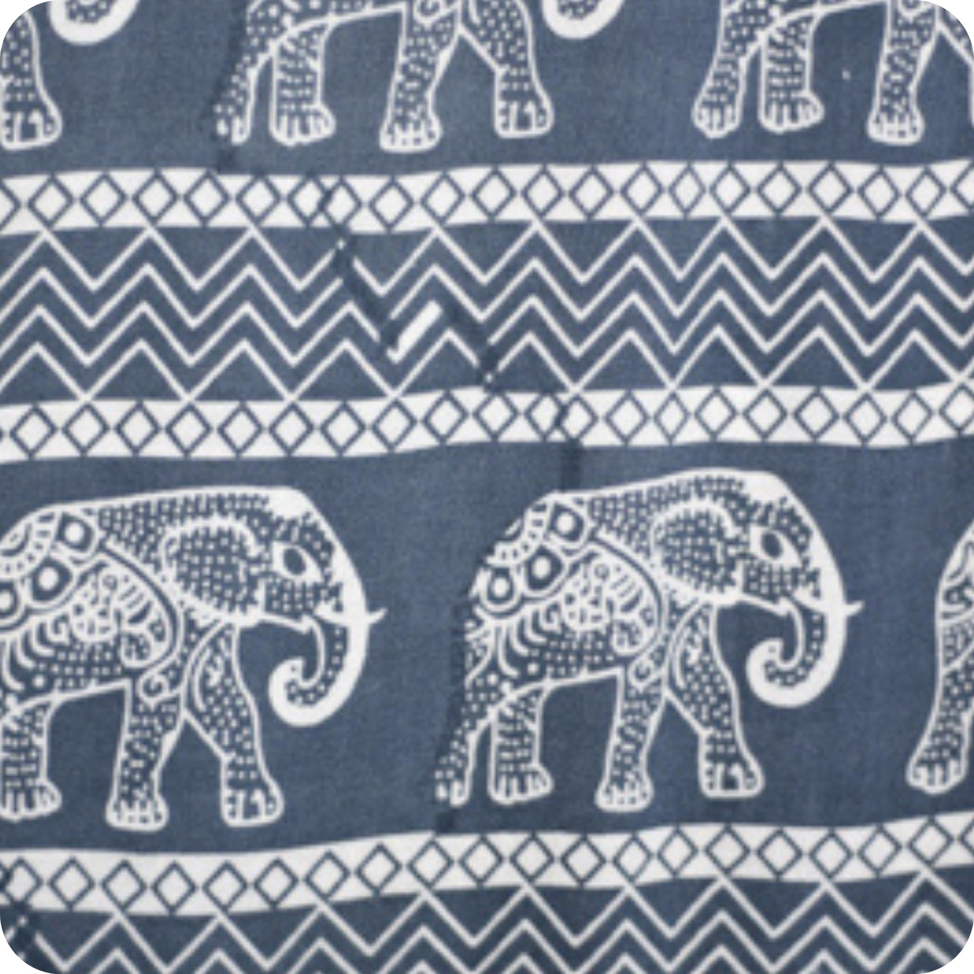 confidence of the elephants grey